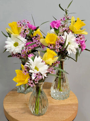 Joyful Trio from Bakanas Florist & Gifts, flower shop in Marlton, NJ Joyful Trio from Bakanas Florist & Gifts, flower shop in Marlton, NJ