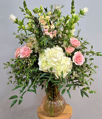 Blushing Breeze from Bakanas Florist & Gifts, flower shop in Marlton, NJ Blushing Breeze from Bakanas Florist & Gifts, flower shop in Marlton, NJ