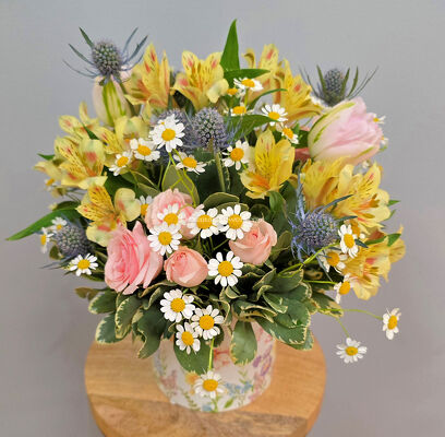 Pastel Meadow Bliss from Bakanas Florist & Gifts, flower shop in Marlton, NJ Pastel Meadow Bliss from Bakanas Florist & Gifts, flower shop in Marlton, NJ